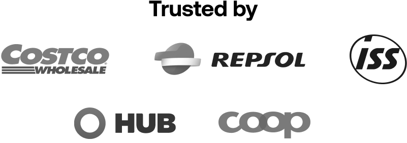 Trusted by Costco, Repsol, ISS, HUB and Coop (mobile)